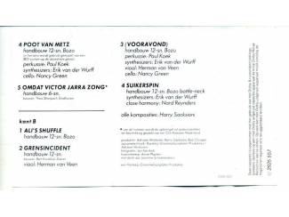 Cassettebandjes Harry Sacksioni – Strikt persoonlijk 9 nrs cassette 1981 ZG