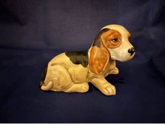 Honden beeld Bassett hond beeldje