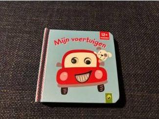 Kartonboek met flapjes Mijn voertuigen vanaf 12 mnd