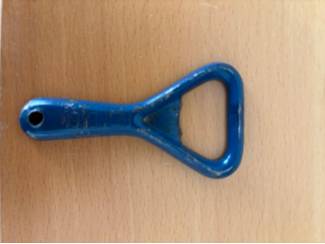 Biermerken Heineken blauw metalen flesopener 8 cm