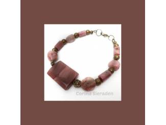 Armband van natuursteen