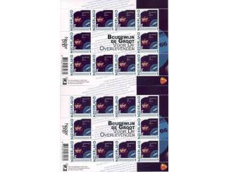 Postzegels | Nederland Boudewijn de Groot complete set met o.a. 20 postzegels Nederland