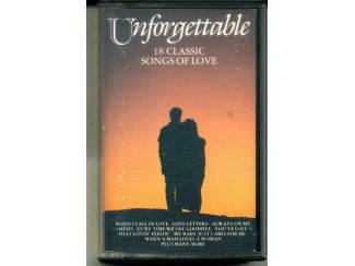 Cassettebandjes Unforgettable 18 Classic Songs Of Love cassette 1988 ZGAN