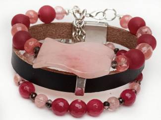 Armbandenset van natuursteen AANBIEDING