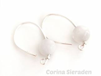 Oorbellen Oorhangers met natuursteen