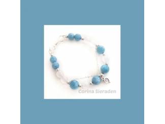 Armband van natuursteen VERKOCHT