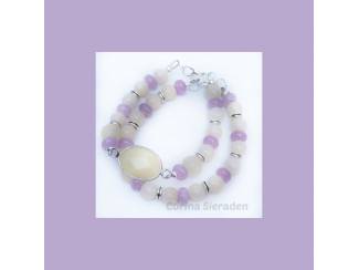 Armbandenset van natuursteen