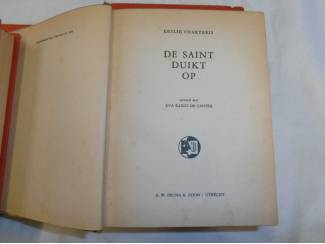 Avontuur en Actie Leslie Charteris &ndash; De Saint duikt op &ndash; gebonden