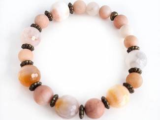 Armbanden Armband van natuursteen