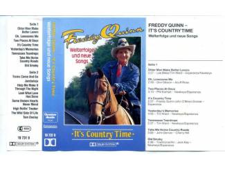 Cassettebandjes Freddy Quinn – It's Country Time 16 nrs cassette 1987 ZGAN