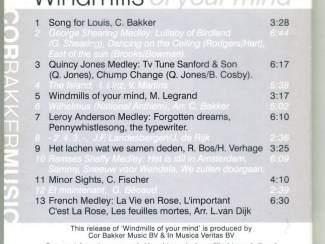 CD Cor Bakker & Louis van Dijk – Windmills Of You Mind 13 nrs ZGAN