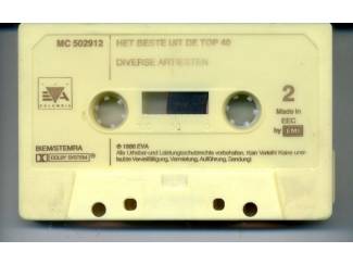 Cassettebandjes Het beste uit de Top 40 van 't jaar '86 14 nrs cassette 1986 ZG
