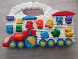 chicco dierentrein met geluiden