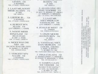 Cassettebandjes Corry Konings – Leven En Laten Leven 15 nrs cassette 1990 ZGAN