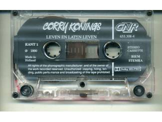 Cassettebandjes Corry Konings – Leven En Laten Leven 15 nrs cassette 1990 ZGAN