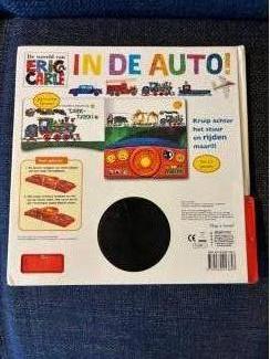 Kinderboeken Eric Carle : in de auto ( met stuur en 13 geluiden ) 3+ Boek