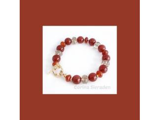 Armband van natuursteen