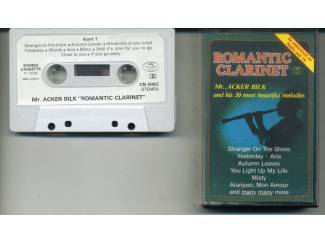 Mr. Acker Bilk – Romantic Clarinet 20 nrs cassette 1979 ZGAN