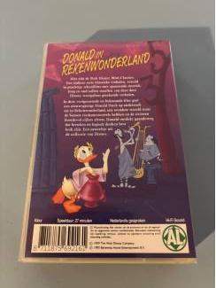 VHS Disney videoband mini classics VHS : Donald in rekenwonderland .
