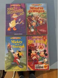 VHS Disney videoband mini classics VHS : Mickey Prins bedelknaap