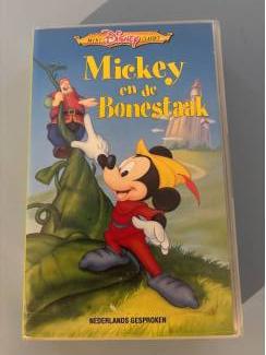 Disney videoband mini classics VHS : Mickey en de bonestaak .