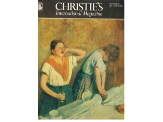 Christie's International Magazine november/december 1987