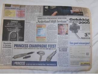 Tijdschriften De Telegraaf &ndash; Millenniumkrant &ndash; 01.01.2000
