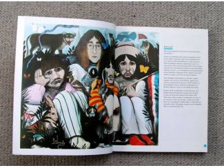Boeken over Muziek The Beatles Illustrated Lyrics Alan Aldridge boek 2004 ZGAN