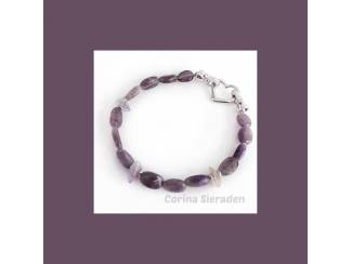 Armband van natuursteen