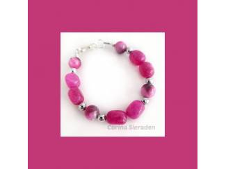 Armband van natuursteen