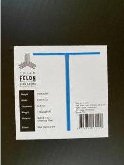 TRIAD FELON Blue Transparant