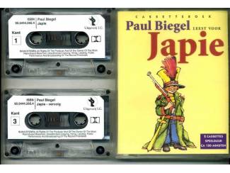 Paul Biegel leest voor Japie 2 cassette boek 2 1994 ZGAN