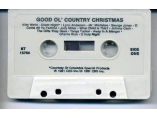 Kerst Good Ol' Country Christmas 14 nrs cassette 1981 als NIEUW