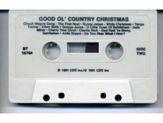 Kerst Good Ol' Country Christmas 14 nrs cassette 1981 als NIEUW