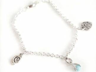 Armbanden Armbandenset van natuursteen