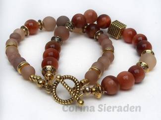 Armbanden Armband van natuursteen