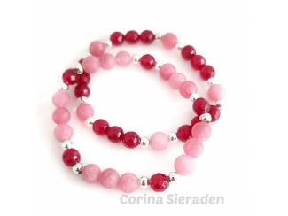 Armbanden Armbandenset van natuursteen