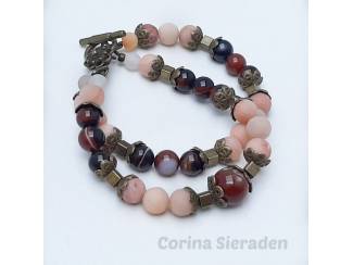 Armband van natuursteen VERKOCHT