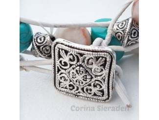 Armbanden Wikkelarmband van natuursteen