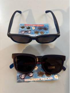 Zonnebrillen en Brillen | Dames Zonnebril dames heren blauw montuur UV 400 cat 3