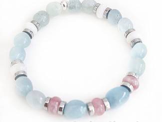 Armband van natuursteen
