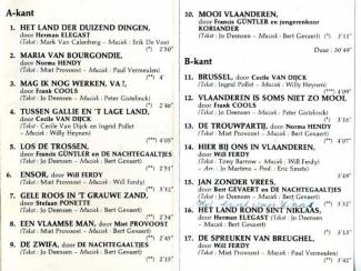 Cassettebandjes Mooi Vlaanderen 2 cassettes deel 1 & 2 €3 per stuk 2 voor €5 