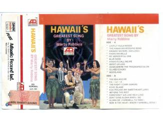 Cassettebandjes Hawaii's Greatest song by Marty Robbins 21 nrs Indonesia ZG