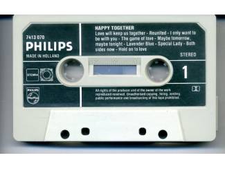 Cassettebandjes Happy Together Diverse artiesten 18 nrs cassette 1981 ZGAN