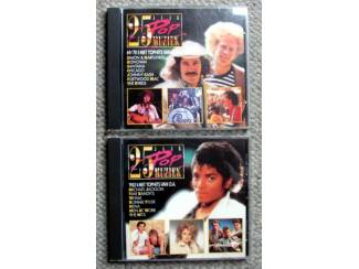 25 jaar Popmuziek 2 CD's per stuk €4 2 voor €7 ZGAN