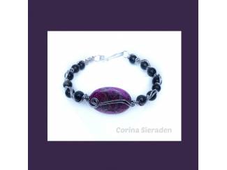 Armband van natuursteen