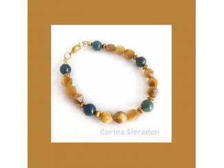 Armband van natuursteen