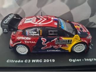 Auto's Citro&euml;n C3 #1 WRC Rally Monte Carlo 2019 Schaal 1:43