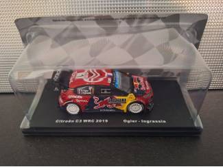 Auto's Citro&euml;n C3 #1 WRC Rally Monte Carlo 2019 Schaal 1:43