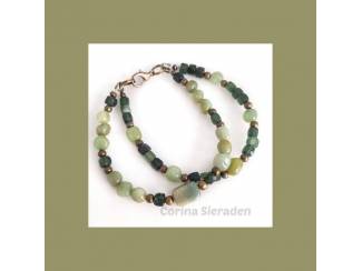 Armband van natuursteen